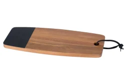Acacia dienblad met krijtvlak 35cm