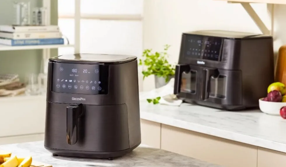 Airfryer Dual Zone Bistro Greenpan 2 x 4 liter