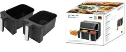 Airfryer Dual Zone Smart Emerio 2 x 4,5 liter
