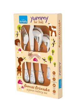 Amefa Kinderbestek Bosdieren 4-delig