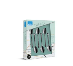Amefa Koffielepeltjes Felicity 6 stuks Zwart