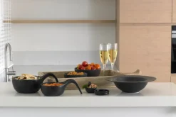 Aperopotje 6,5cm Black set van 6