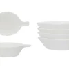 Aperopotje 10 cm vorm blad 4 stuks