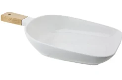 Aperoschaal met houten greep 31 cm x 22 cm Mito