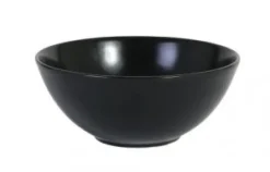Asia Black kom mat zwart 14,7 cm