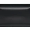 Asia Black rechthoekig bord mat zwart 30x20 cm