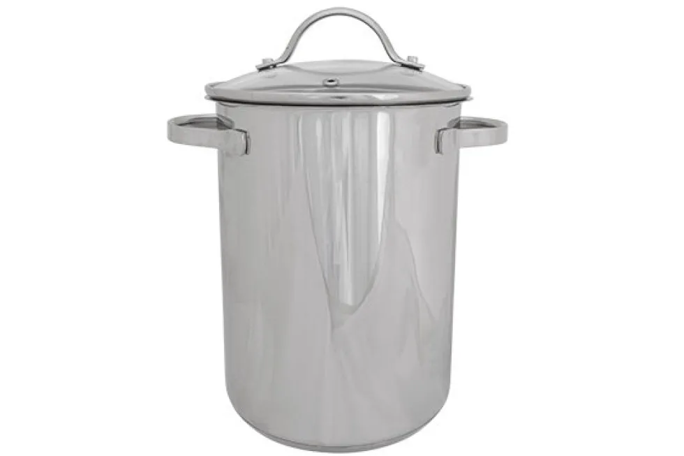 Aspergepan 16cm RVS met deksel Daily Cosy&Trendy