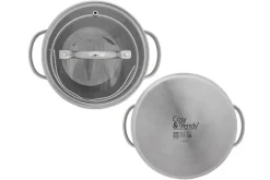 Aspergepan 16cm RVS met deksel Daily Cosy&Trendy