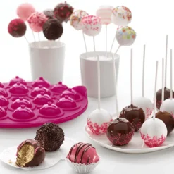 Bakvorm voor 18 Cake Pops Silicone Lékué