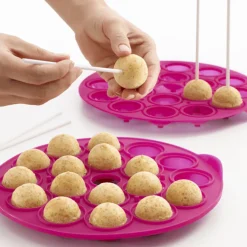 Bakvorm voor 18 Cake Pops Silicone Lékué