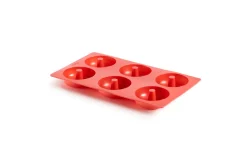 Bakvorm voor 6 Donuts Silicone Rood Lékué