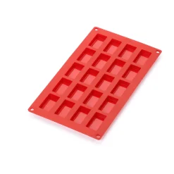Bakvorm voor 20 Financiers Silicone Rood Lékué