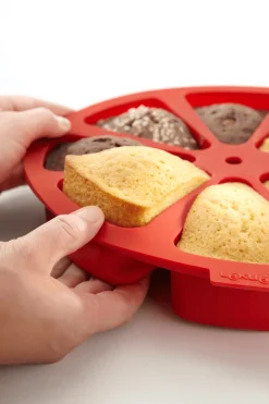 Bakvorm voor 8 Individuele Taartstukken Silicone Lékué