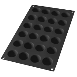 Bakvorm voor 24 Mini Halve Bollen Silicone Lékué