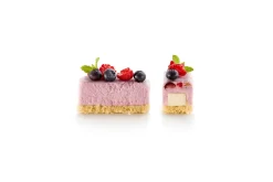 Bakvorm voor 6 Rechthoekige Mini Buches Silicone Lékué