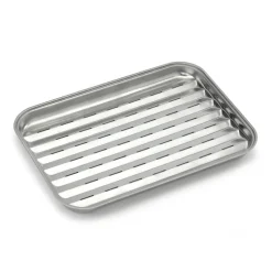 Barbecook herbruikbare grillpan RVS
