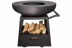 Barbecue Whitefire 94,5 cm Cortenstaal zwart