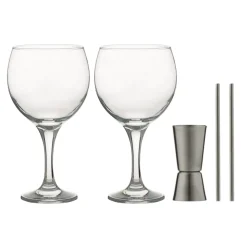 Barset voor gin cocktails 5-delig