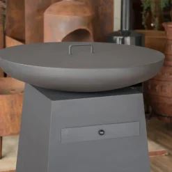 BBGrill Orion Classic zwart stalen Deksel