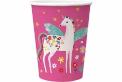 Beker karton 25 cl Unicorn set van 8 PAW