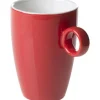 Beker met oor 23 cl rood Bart Maastricht Colour Cafe