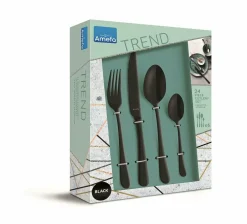 Bestekset 24 delig Austin Vintage zwart Amefa