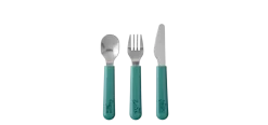 Bestekset 3-delig Turquoise Mepal Mio