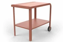 Bijzettafel terracotta Vallone 50,8 cm breed ZiiPa