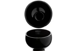 Bol zwart 14,8cm Orba