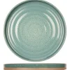 Bord 26 cm Basalt Ocean Green
