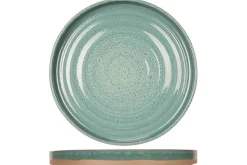 Bord 26 cm Basalt Ocean Green