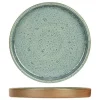 Bordje 9 cm Basalt Ocean Green