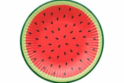 Bord karton 18 cm watermeloen set van 8 PAW