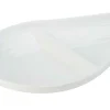 Bord met vakken wit 34,5 cm x 23 cm Ocean