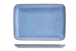 Bord rechthoek 21cm Baikal Blue