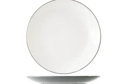 Bord rond Vince grijs 27,5 cm