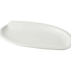 Bord 28x19 cm leaf White Delight Palmer