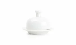 Boterklokje met deksel Appetite White