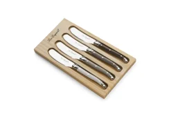 Botermessen set 4 delig in geschenkbox Lou Laguiole