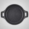 Braadpan 26 cm marmeren coating laag model
