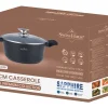 Braadpan 24 cm marmeren coating 4 liter