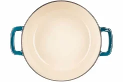 Braadpan gietijzer 28 cm groen Fontestic