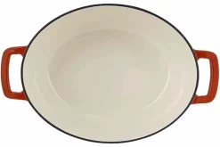 Braadpan gietijzer 31 cm roest Fontestic