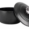 Braadpan gietijzer 20 cm zwart Fontestic