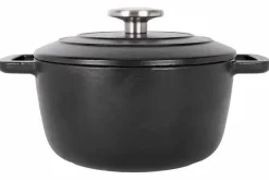 Braadpan gietijzer 20 cm zwart Fontestic
