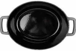 Braadpan gietijzer 31 cm zwart Fontestic