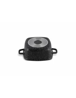 Braadpan Keramische Coating 22 cm Zwart Vierkant Edënbërg Black Line