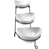 Buffet etagère met 3 schalen