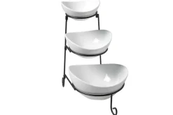Buffet etagère met 3 schalen