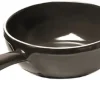 Caquelon zwart Fusain 24 cm Emile Henry
